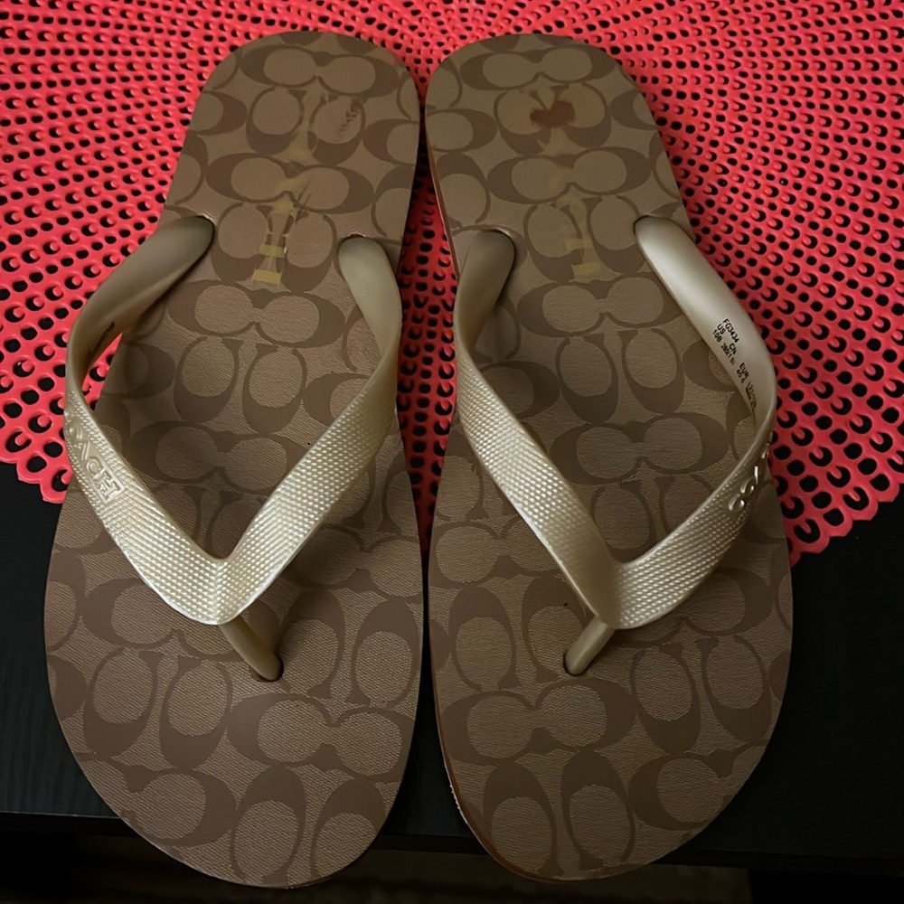 Coach Zak Sandals .. size 10